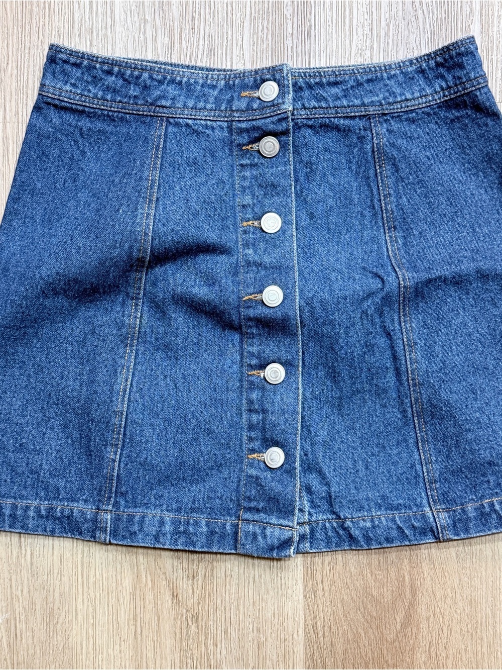 Urban Outfitters Sans Souci denim jean skirt - Picture 4 of 6
